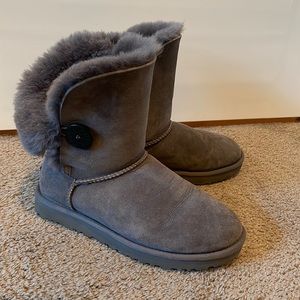 Grey Ugg Boots, Size 7